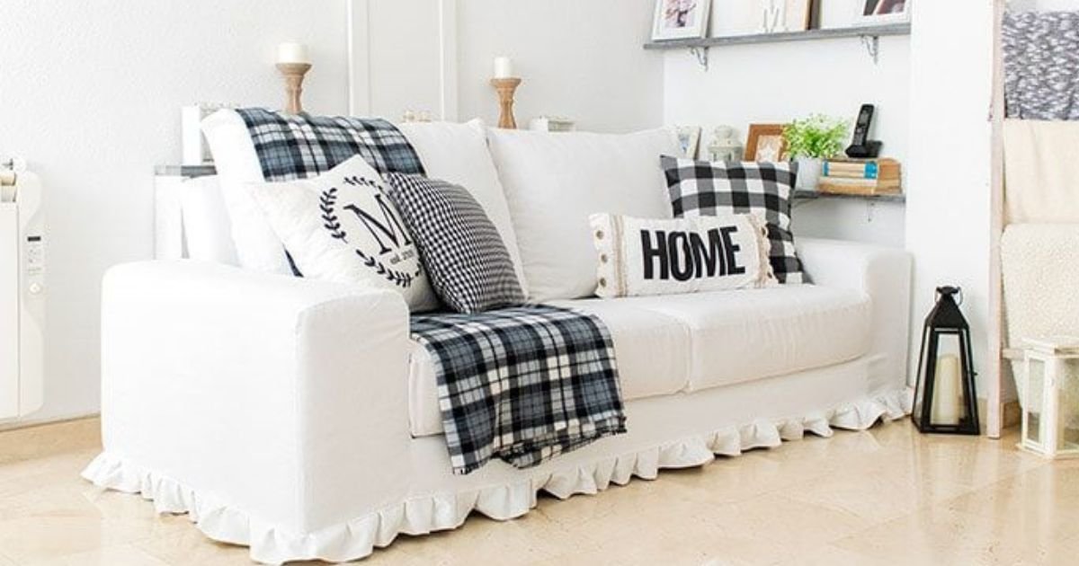 Can You Slipcover A Couch With Attached Cushions?