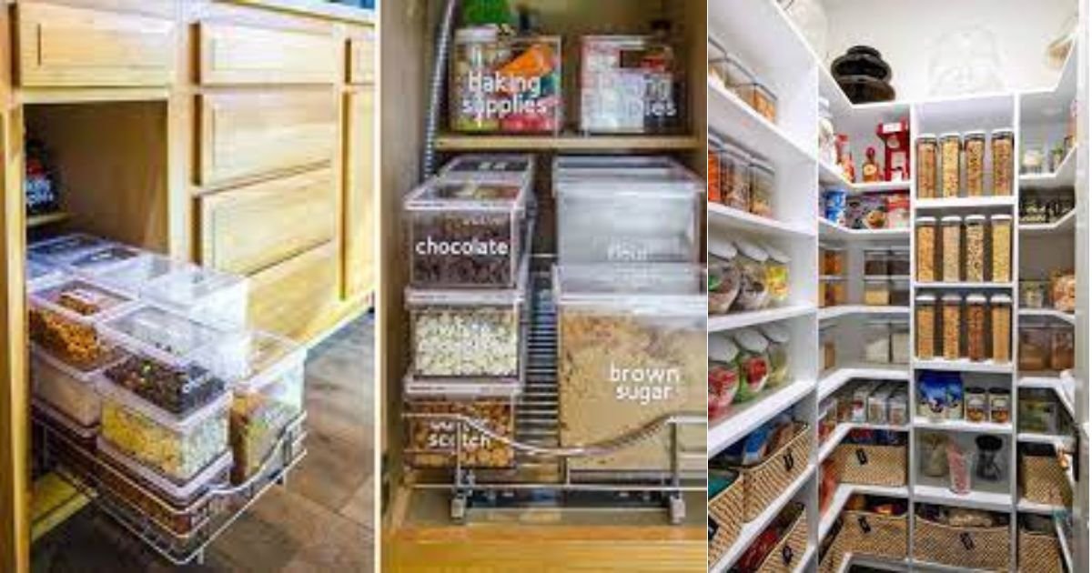 simple pantry oranization