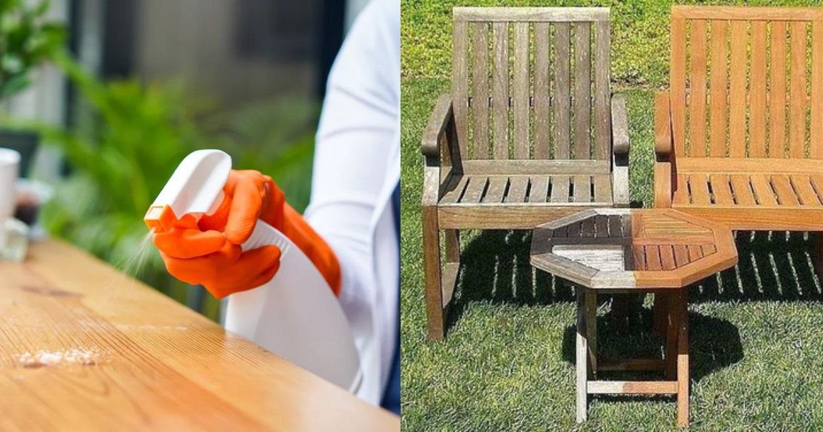 how-to-clean-outdoor-wood-furniture