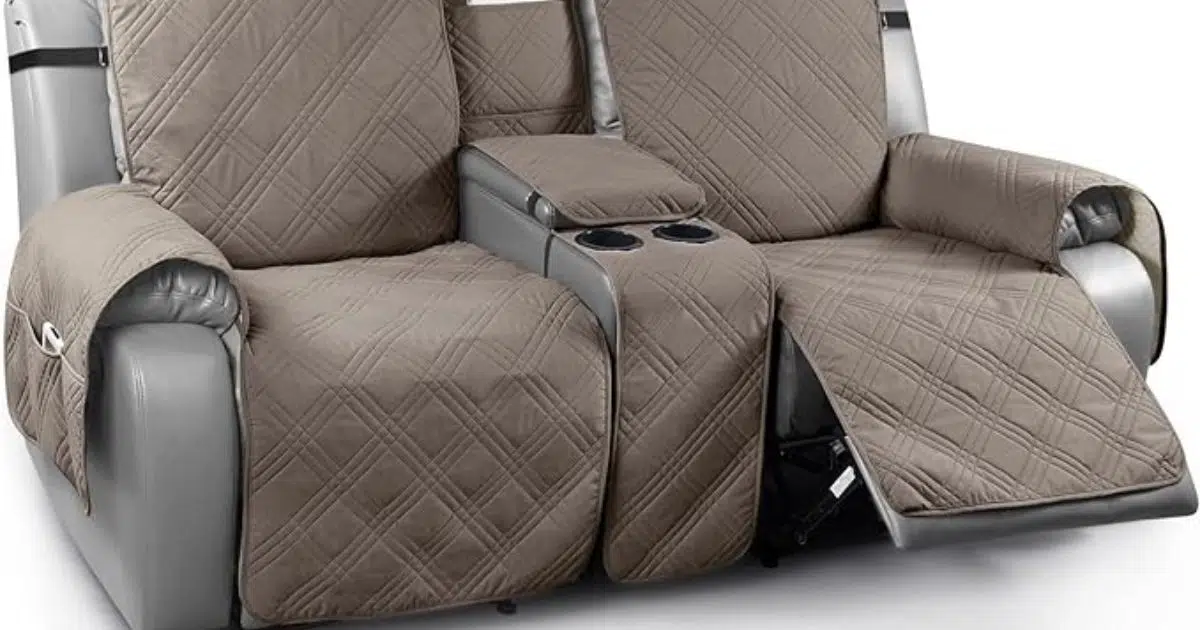 reclining couch covers with cupholders
