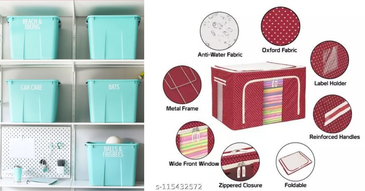 best containers for storing clothes