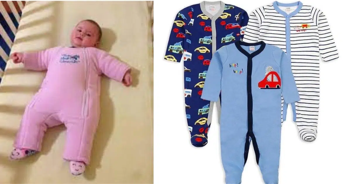 what is the difference between baby body suit and sleep suit