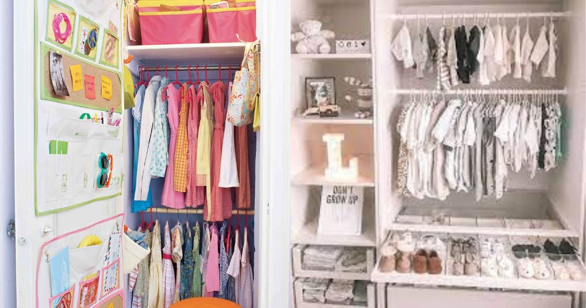 baby clothes storage ideas for small spaces