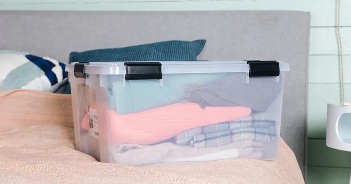 best airtight storage containers for clothes with lids