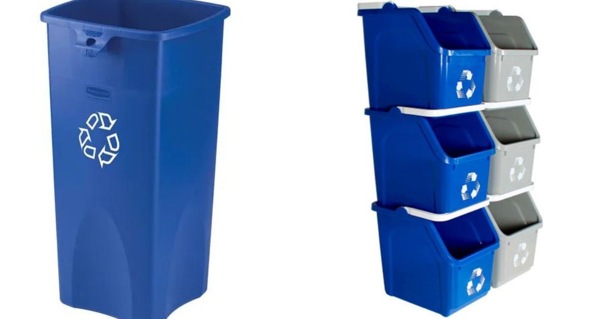 can you recycle large plastic storage containers