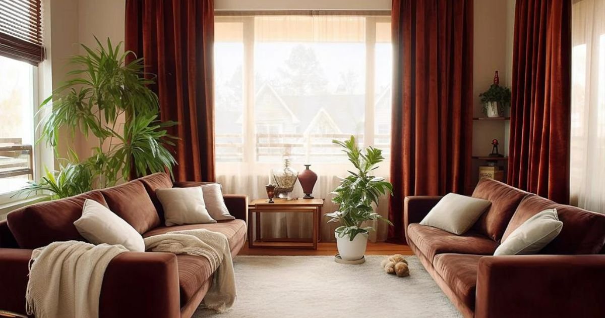 how to select curtain color for living room