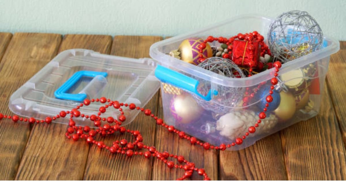 Organize seasonal decor